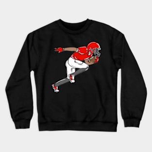 Rugby American Football Sport USA Gridiron Football Gift Crewneck Sweatshirt